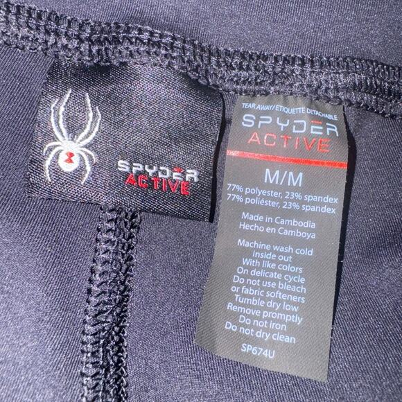 Spyder Active women’s Black Jogger Pants - Size Medium - Picture 6 of 6